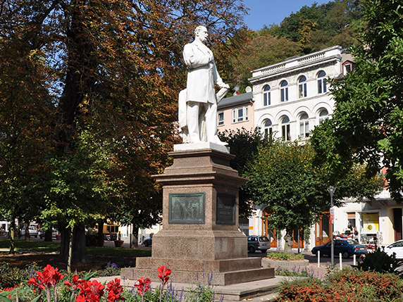 Kaiserdenkmal im Kurpark.