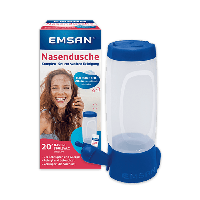 Emsan® Nasendusche Verpackung der Emsan® Nasendusche